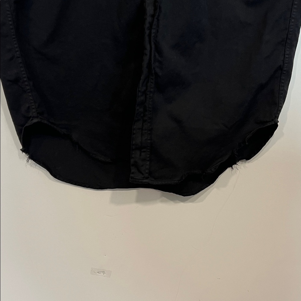 Frank & Eileen Rory Maxi Shirt Dress Famous Denim in Black Size XS - Picture 9 of 16